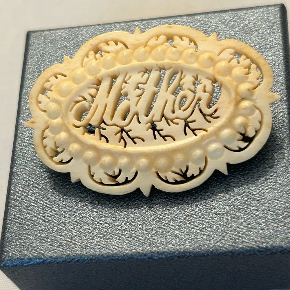 Vintage Mother Brooch